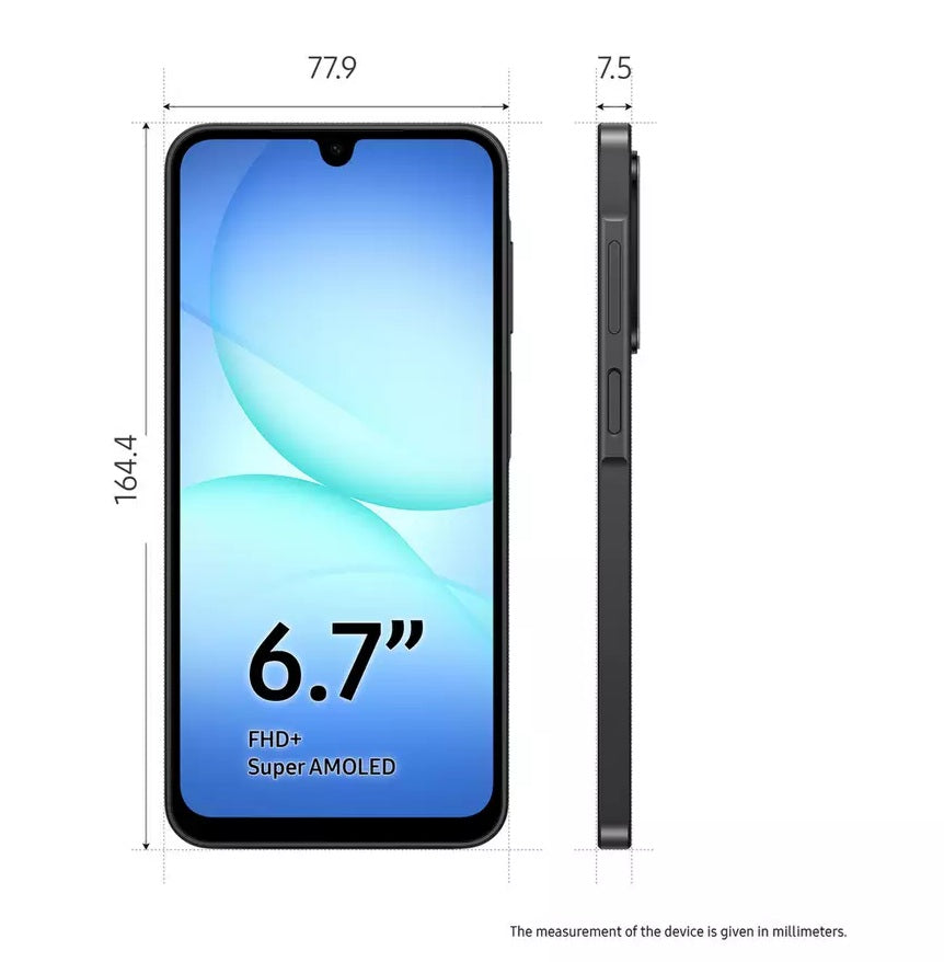 Samsung Galaxy A17 5G 6.7'' Smartphone 128GB Unlocked Dual-SIM-Free - Black