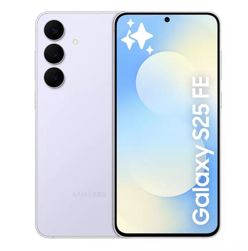Samsung Galaxy S25 FE 5G 6.7'' Smartphone 256GB Unlocked SIM-Free - Icy Blue