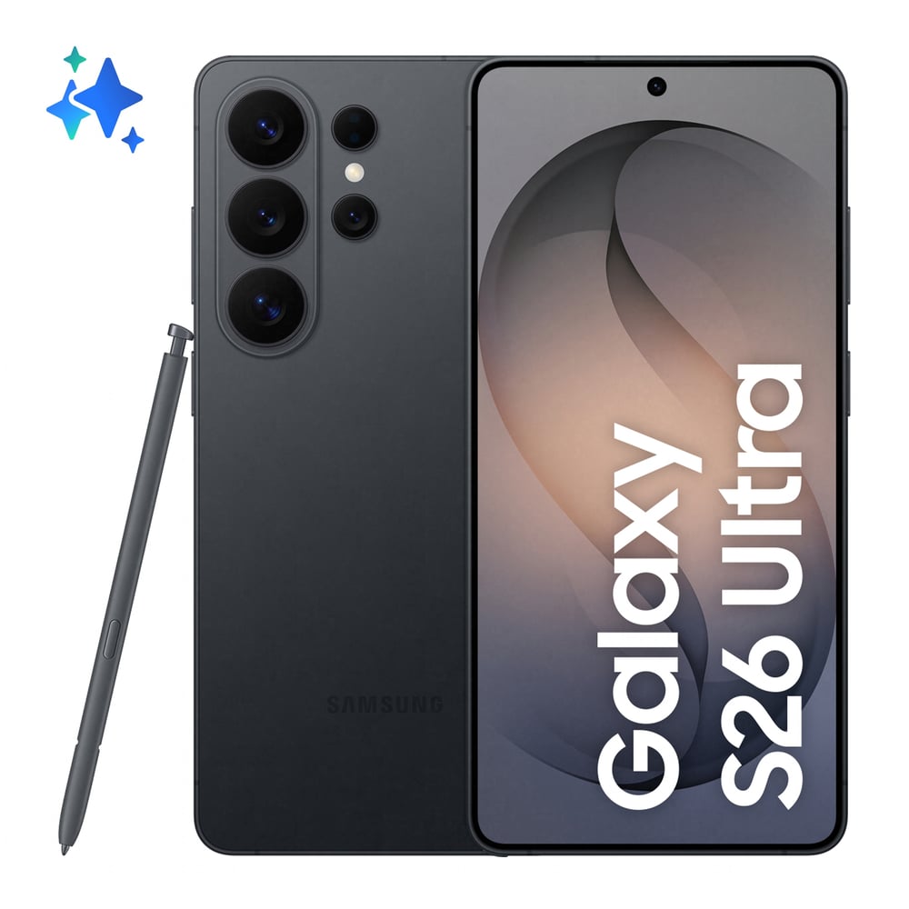Samsung Galaxy S26 Ultra 5G 12GB 512GB SIM-Free Unlocked Smartphone - Black