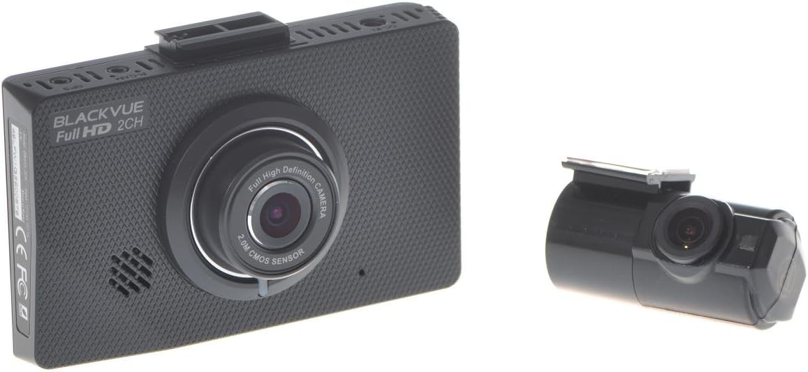 BlackVue DR490L-2CH 16GB Full HD Car Video Front & Rear Dash Cam - Black