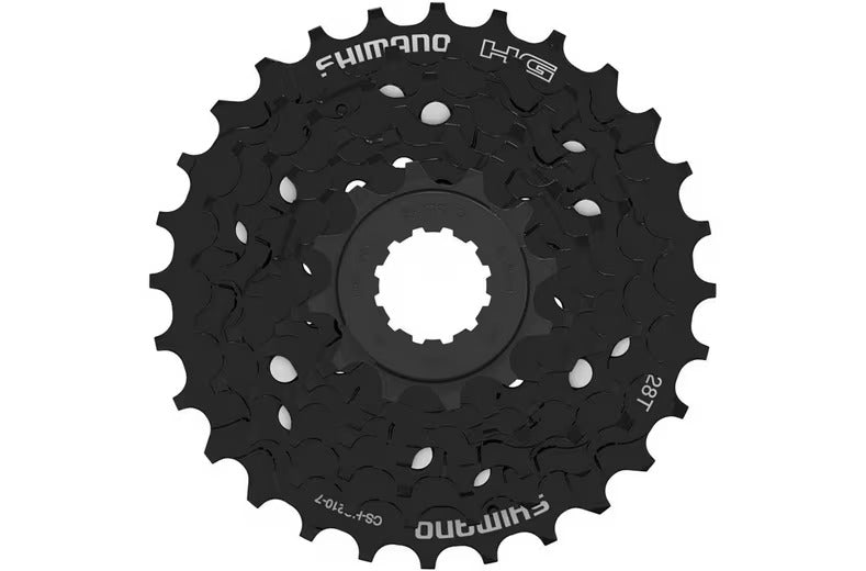 Shimano Type Series CS-210 Rear Wheel Bike Cassette 7 - Speed 12-32T - Black