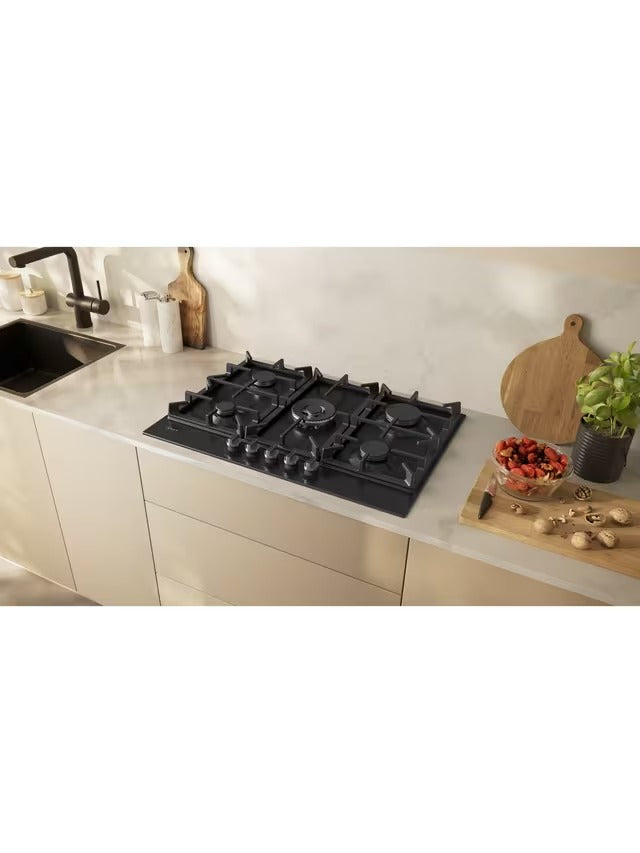 Neff N70 T27CIQ8S0 75cm Flame Control Removable Dials & Pan Supports Gas Hob