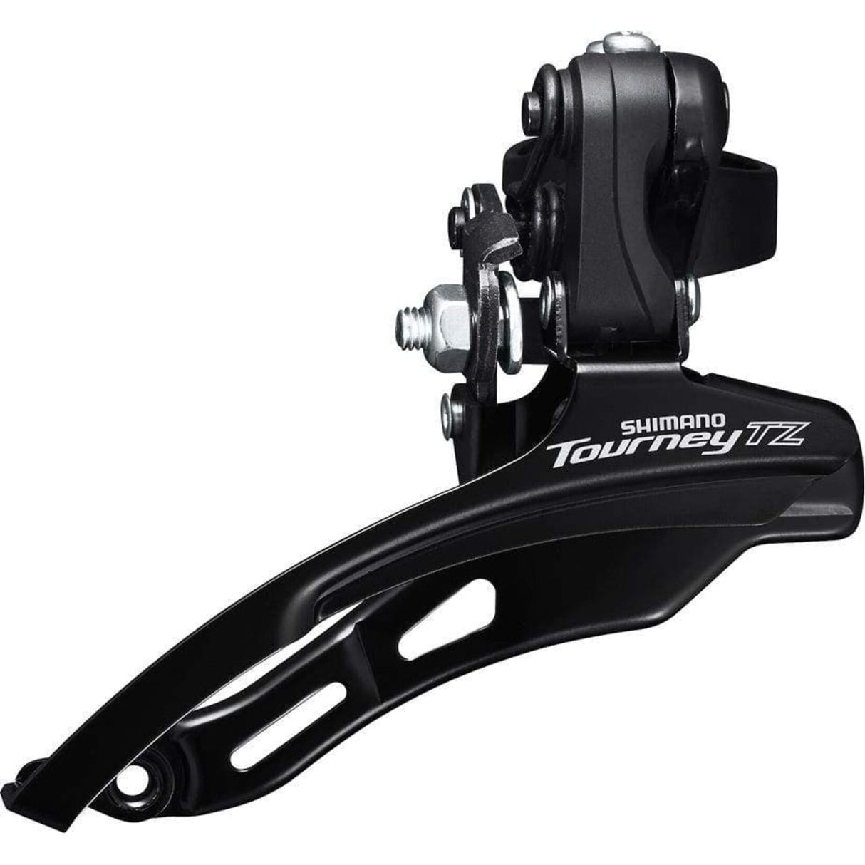 Shimano Tourney FD-TZ510 6-Speed 28.6mm 66-69 48T Front Derailleur - Black