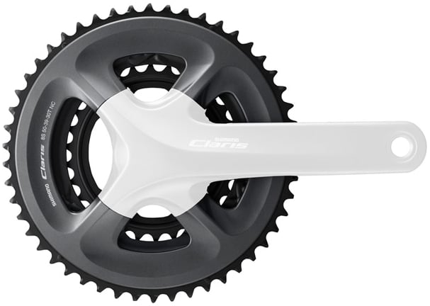 Shimano Claris FC-R2030 39T 8-Speed Triple Durable Road Bike Chainring Black