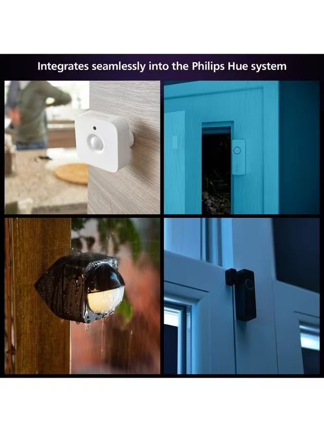 Philips Hue 929003562703 Secure Wired 1080p HD Smart Security Camera - White