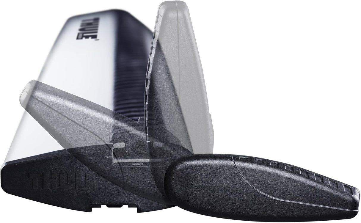 Thule WingBar 961 118cm Aerodynamic Aluminium Cross Bars - Pair - Silver