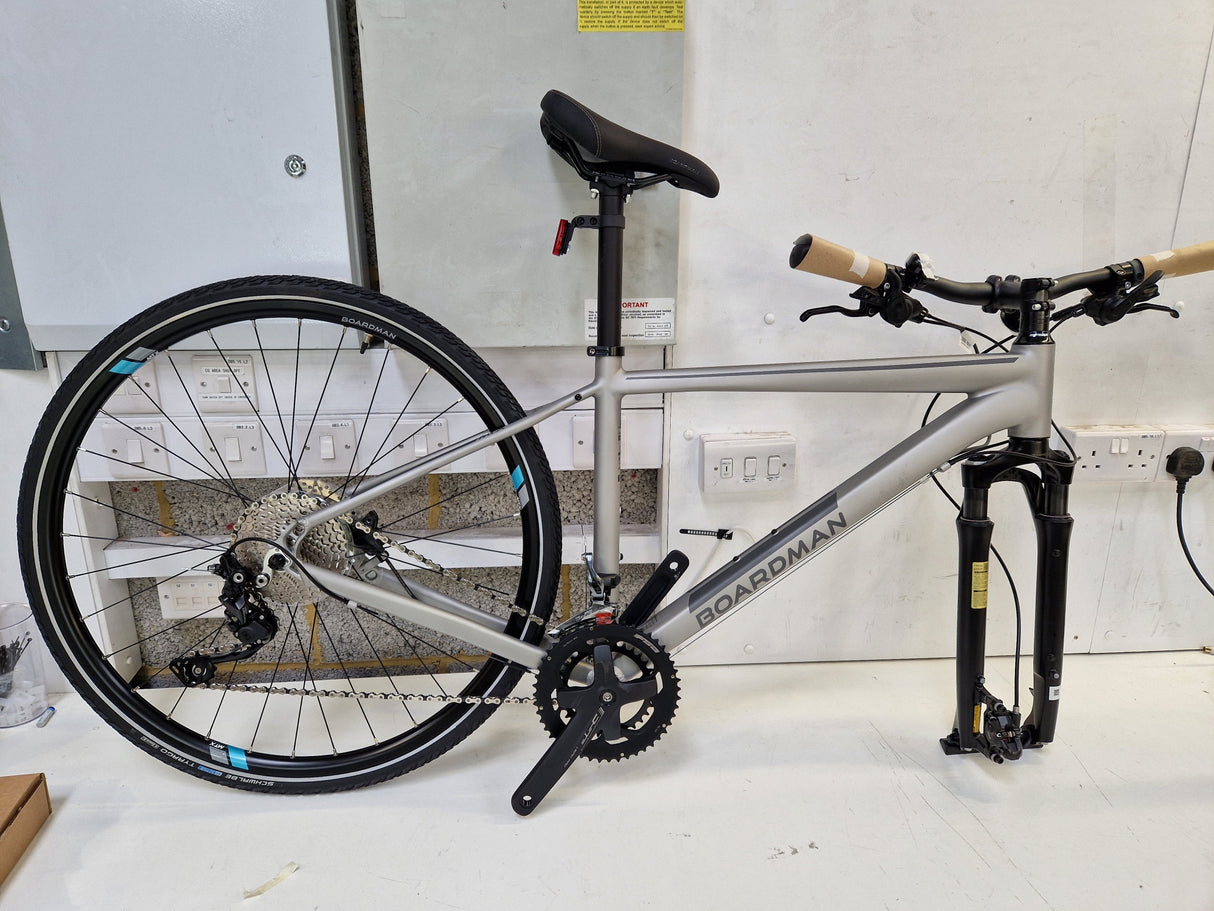 Boardman MTX 8.8 Women's 20-Speed Lightweight Hybrid Bike - Medium - Grey