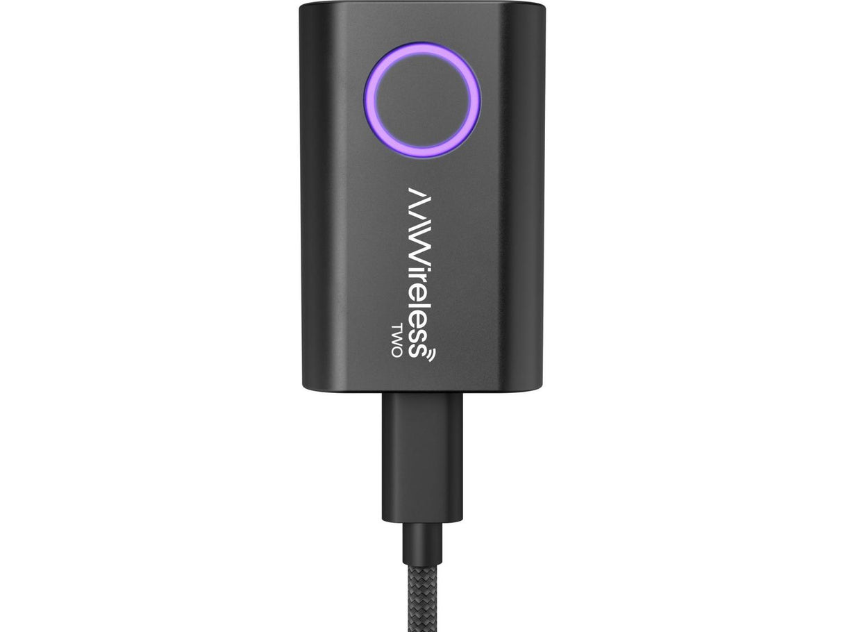 AAWireless TWO AAW002 Wireless Android Auto Adapter USB-C & Car Dongle Grey