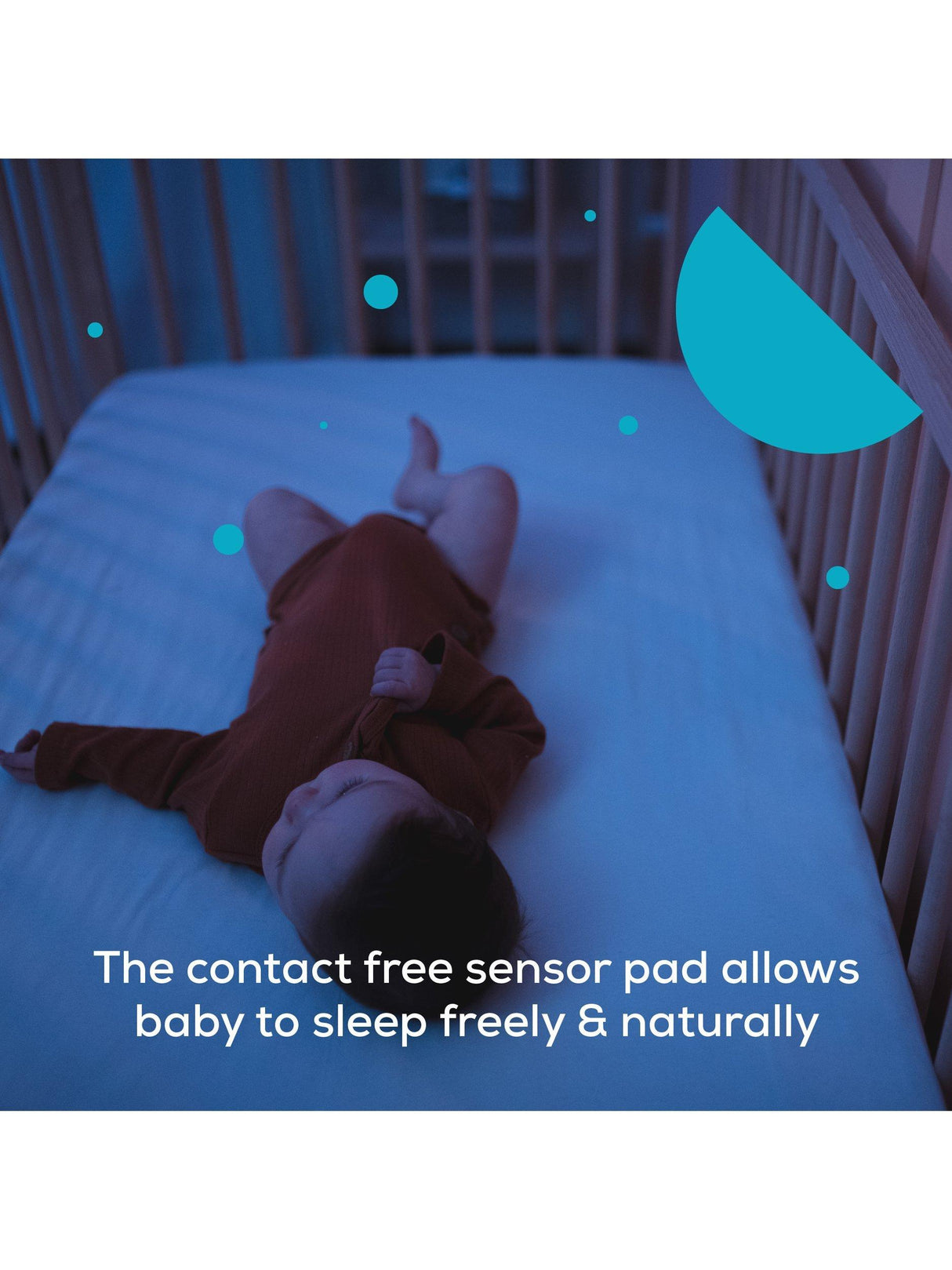 Angelcare AC25 Baby Movement Monitor with Video & Sound - 4.3" LCD Display