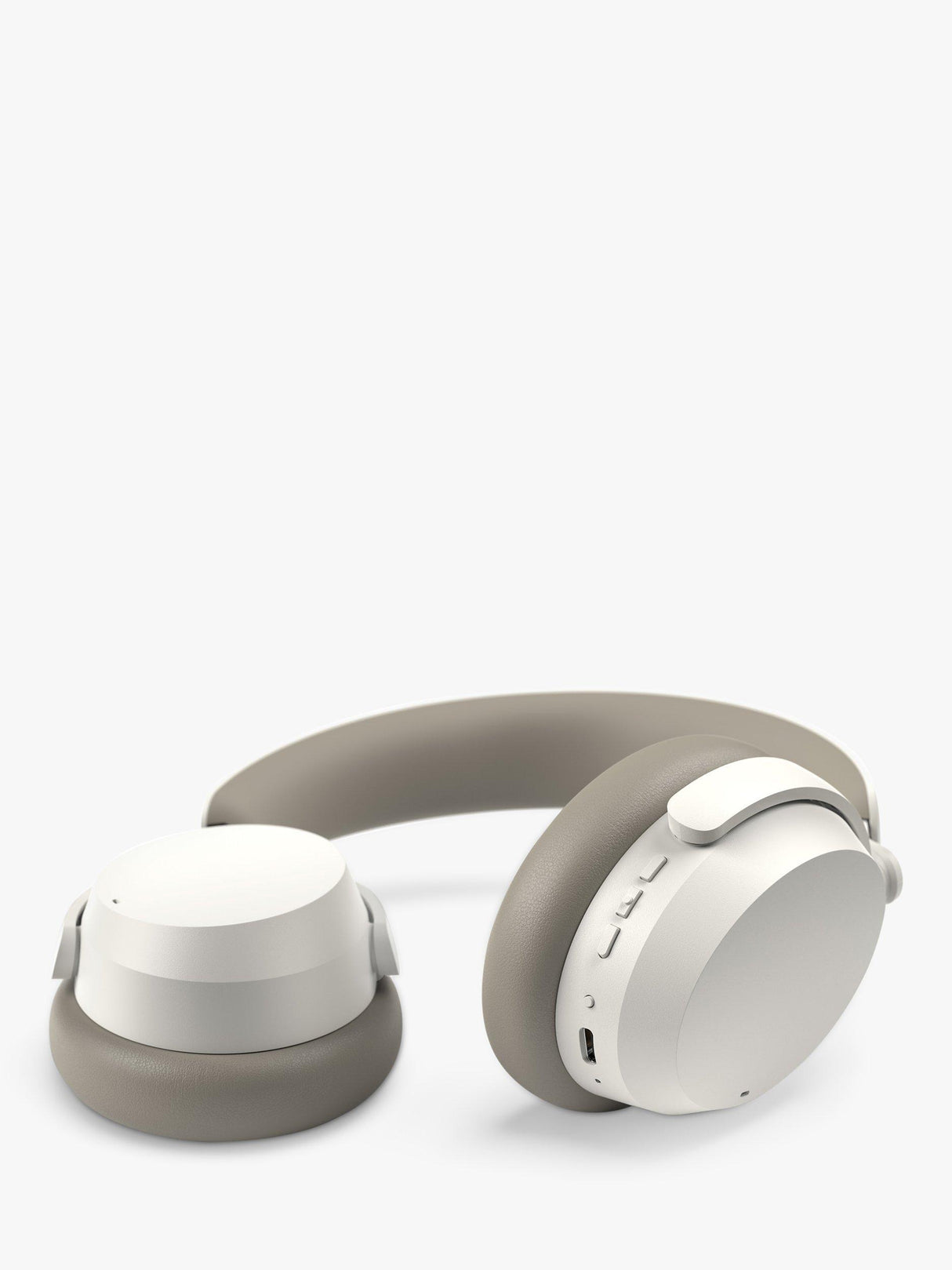 Sennheiser Accentum Wireless Bluetooth OverEar ANC Headphones with Mic White