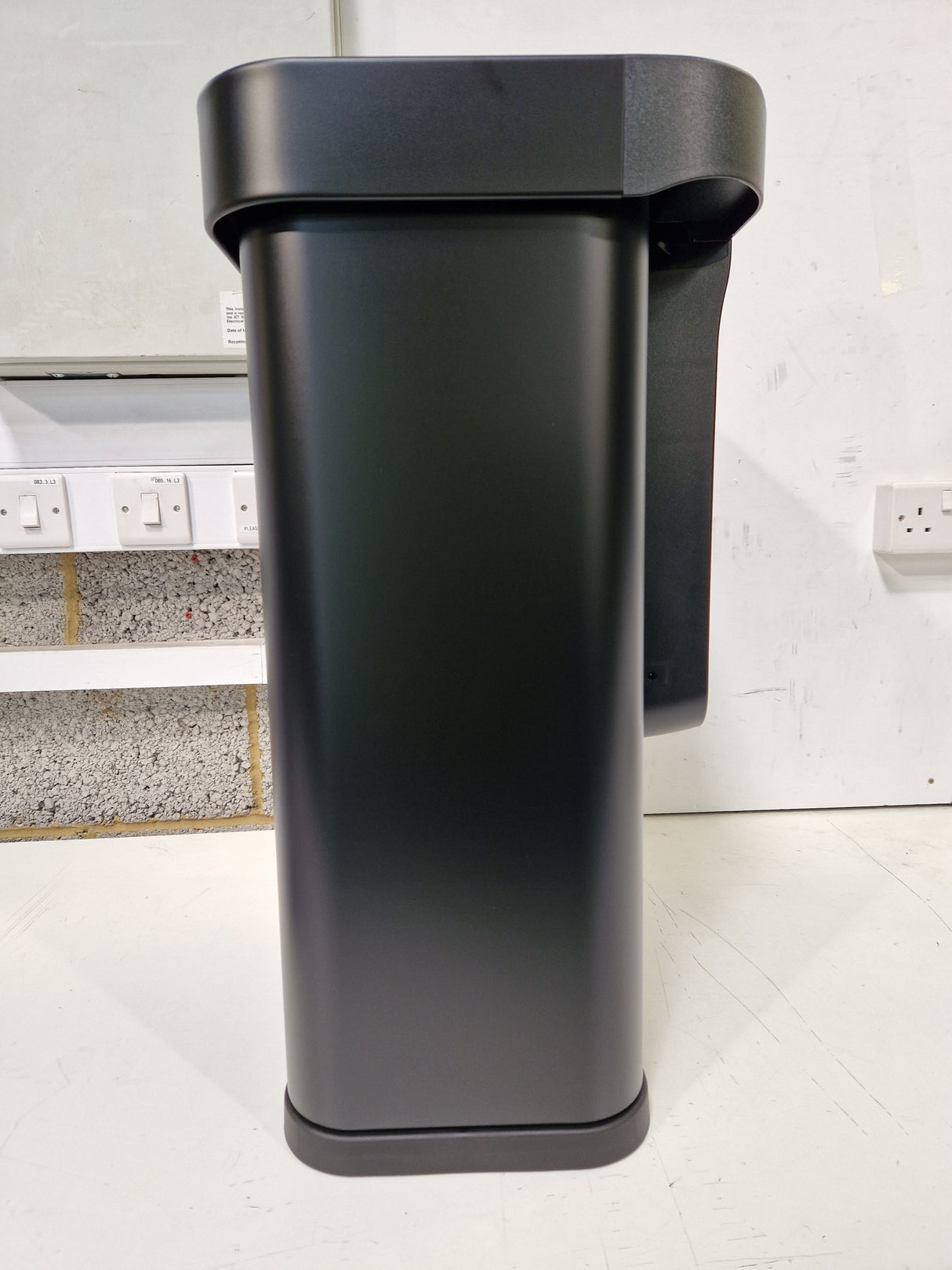 Simplehuman Rectangular 58L Voice and Motion Sensor Kitchen Bin - Black