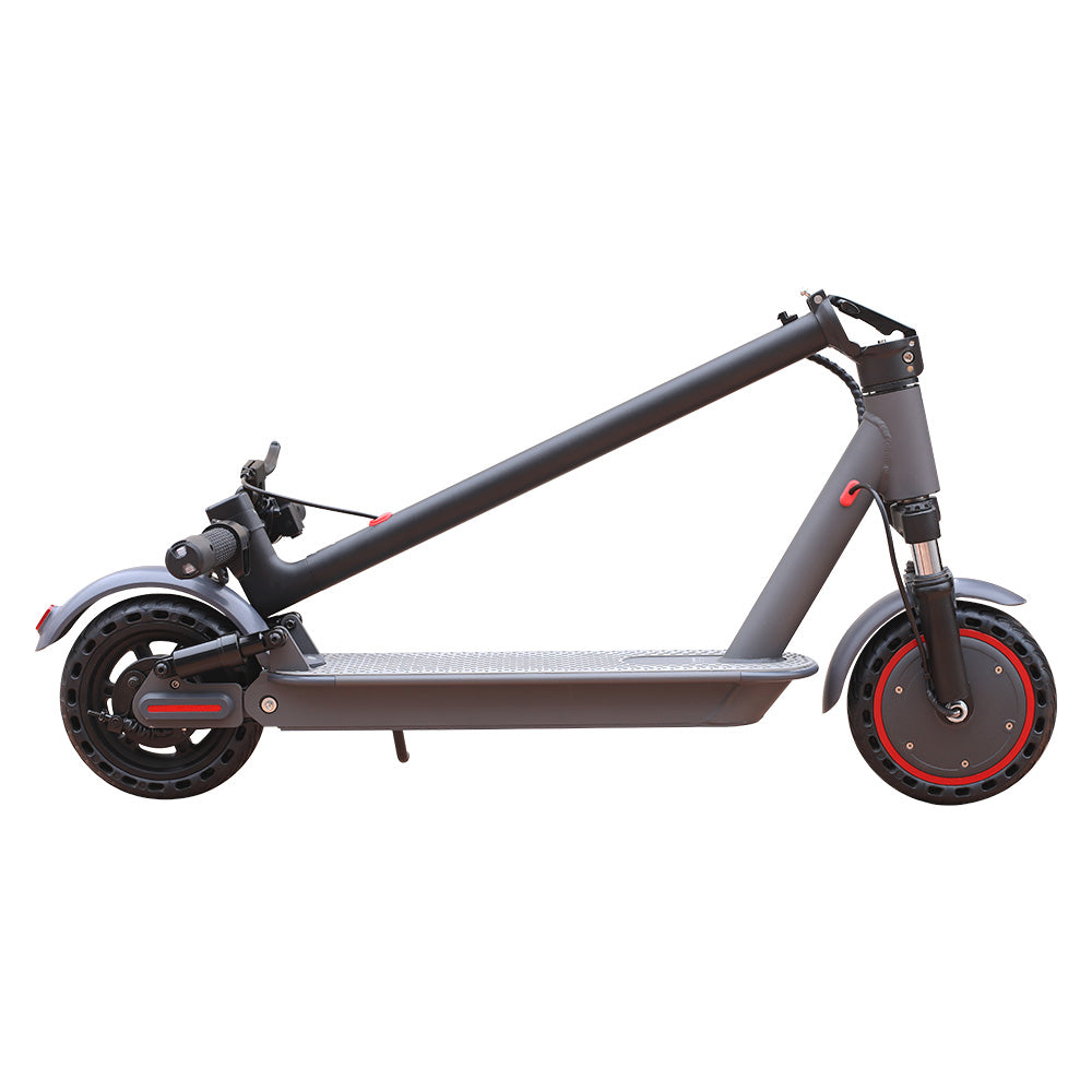 AOVOPRO AP07 Electric Scooter 350W Dual Suspension Turn Signals - Black