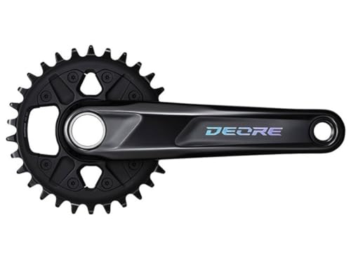 Shimano Deore FC-M6120-1 12-Speed 30T 170mm 55mm Chainline Crankset - Black