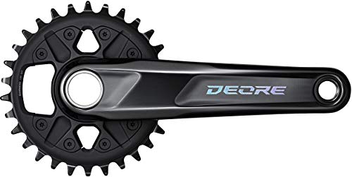 Shimano Deore FC-M6120-1 12-Speed 30T 170mm 55mm Chainline Crankset - Black
