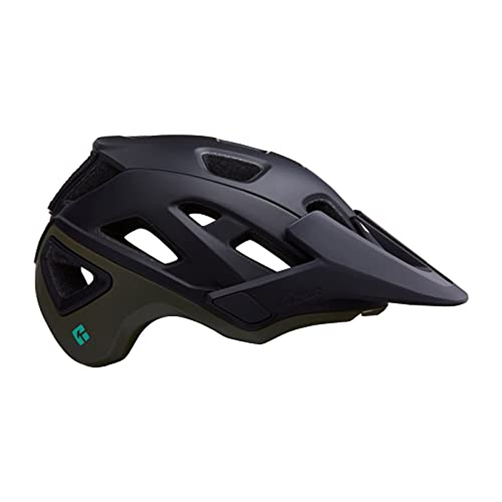 Lazer Jackal KinetiCore MTB Cycling Helmet - Matt Blue/Green - Large 58-61cm