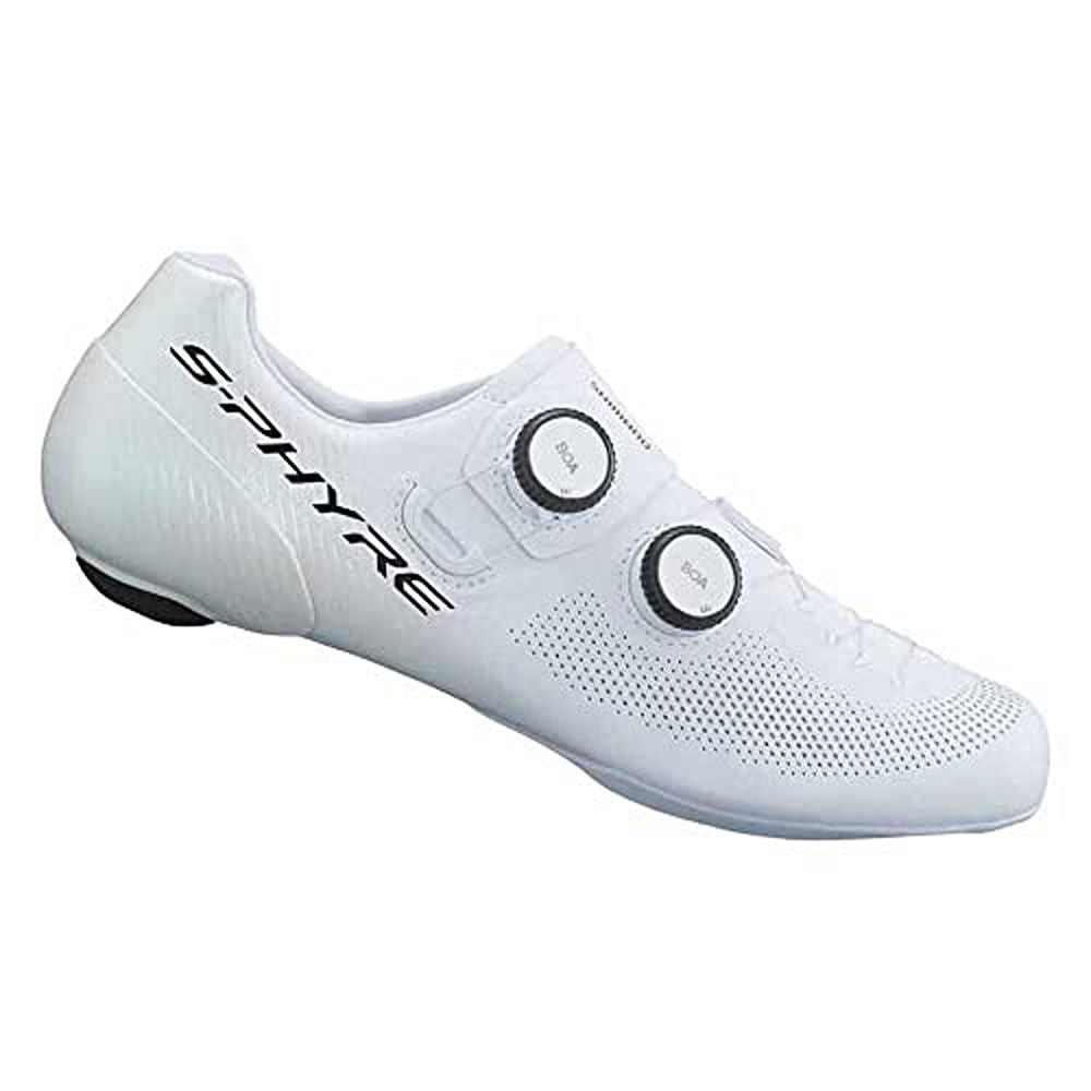 Shimano S-PHYRE RC9 (RC903) SPD-SL BOA Cycling Shoes - White - EU 42/UK 7.5