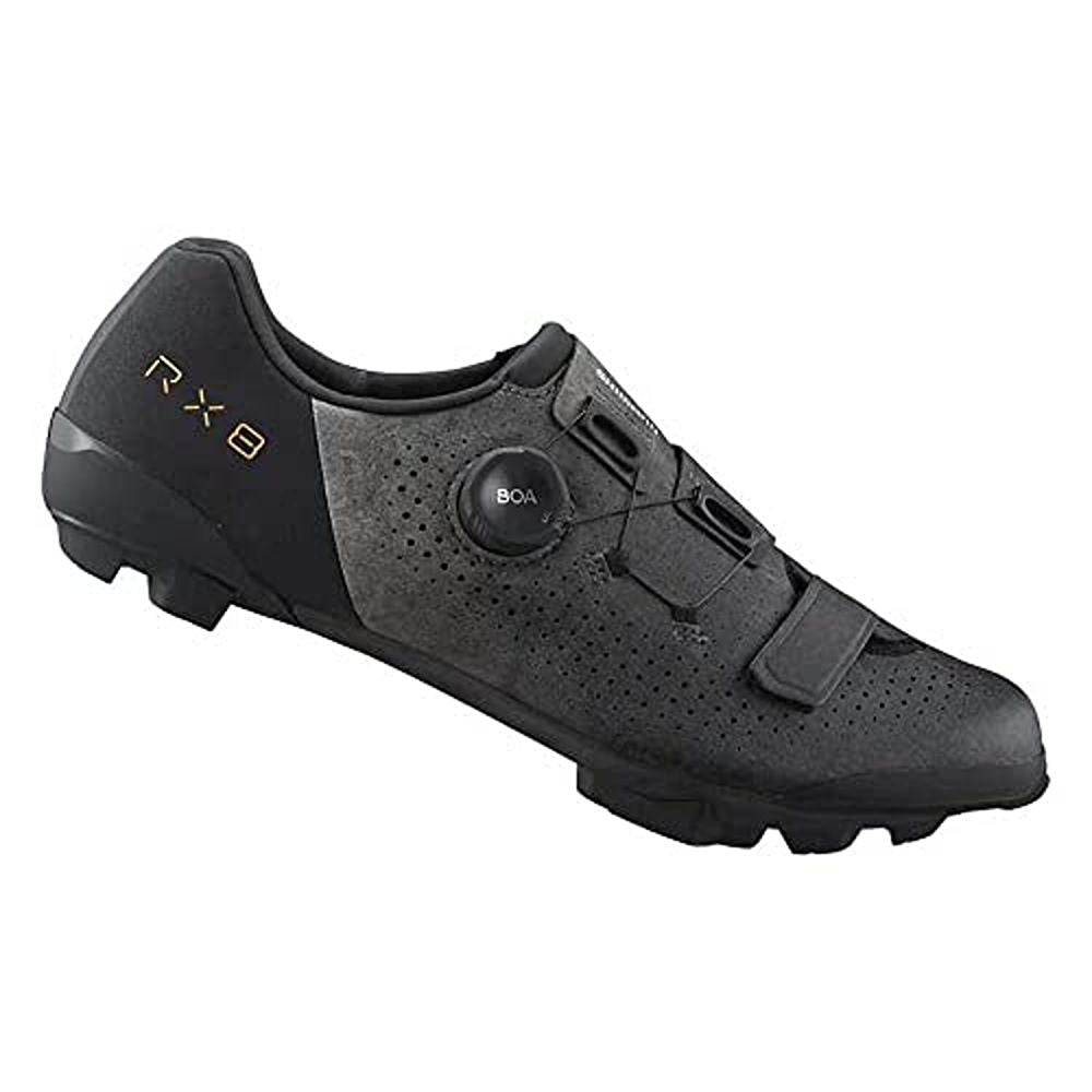 Shimano RX8 SPD BAO Gravel Racing Cycling Shoes - Silver - EU 41/UK 6.5
