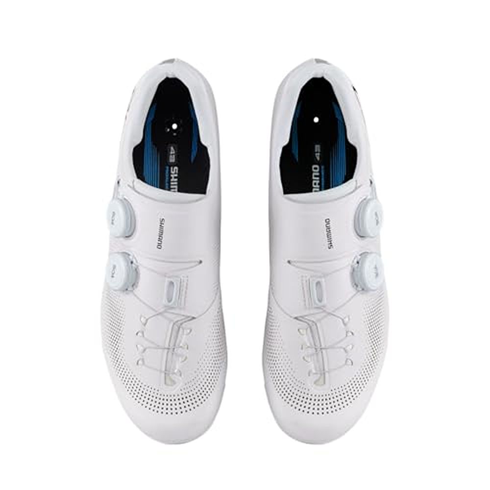 Shimano S-PHYRE RC9 (RC903) SPD-SL Cycling Shoes - White - EU 44.5/UK 9.5