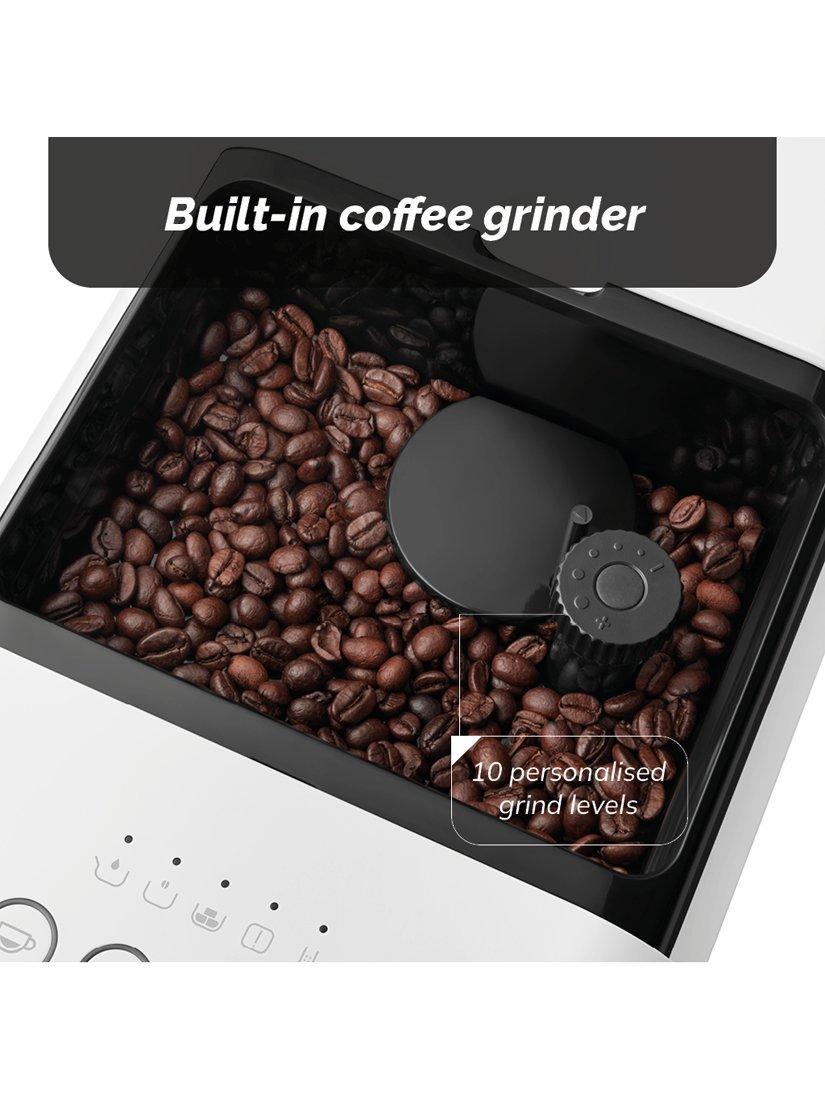 Smeg BCC12 Bean to Cup 19-Bar 1350W Automatic 1.4L Coffee Machine - White