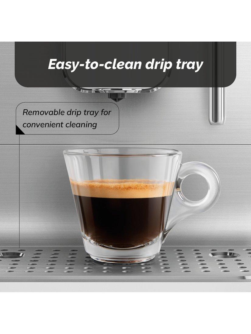 Smeg BCC12 Bean to Cup 19-Bar 1350W Automatic 1.4L Coffee Machine - White