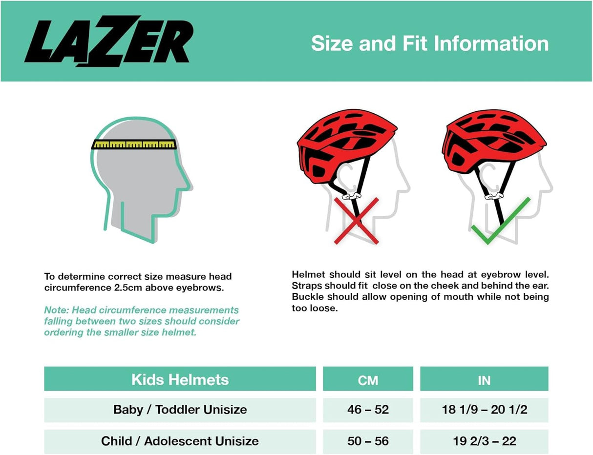 Lazer NutZ KinetiCore Lightweight Cycling Helmet - Black - Uni-Youth 50-56cm