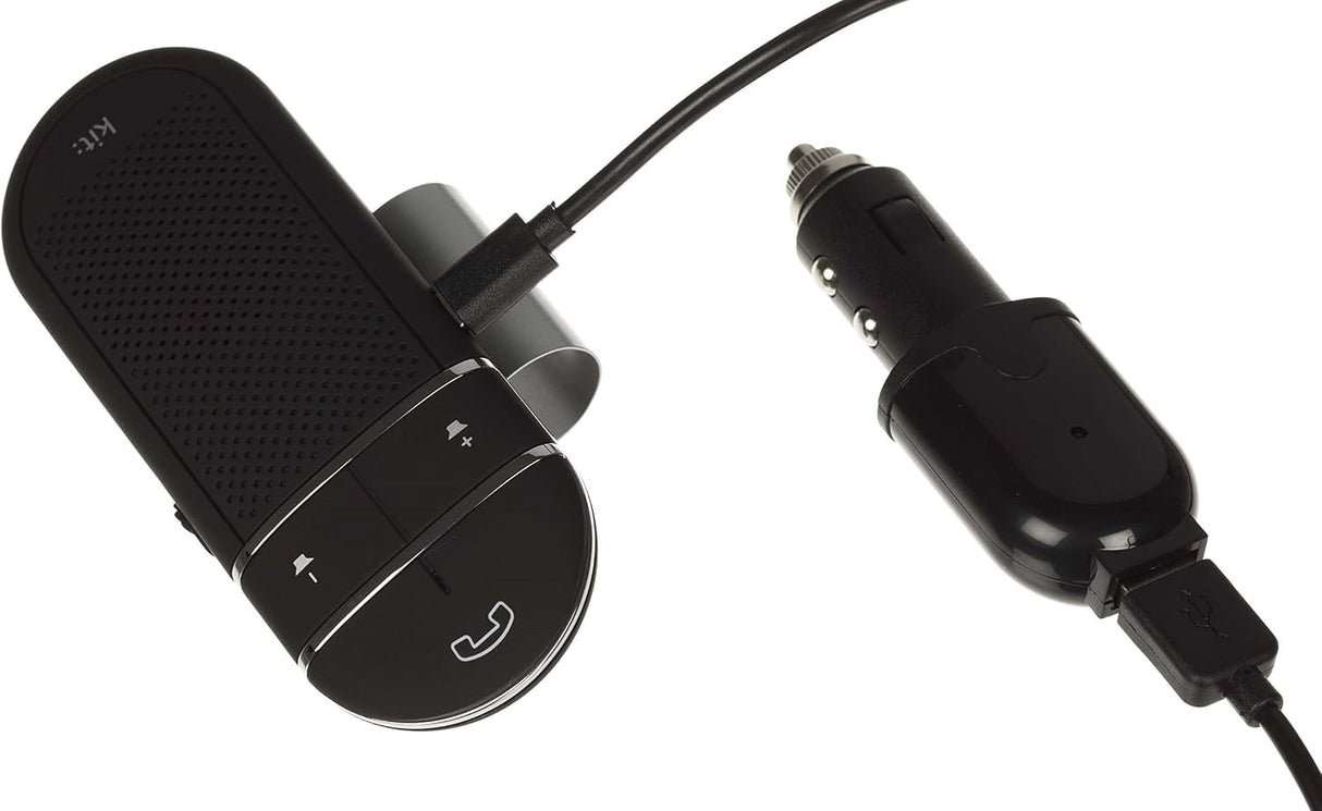 Kit Bluetooth Hands Free Easy To Set Up Speakerphone Universal Car Kit