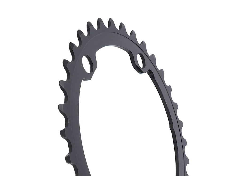 ROTOR Round Ring BCD110x4 42T Inner Shimano 11/12 Speed Chainring - Black