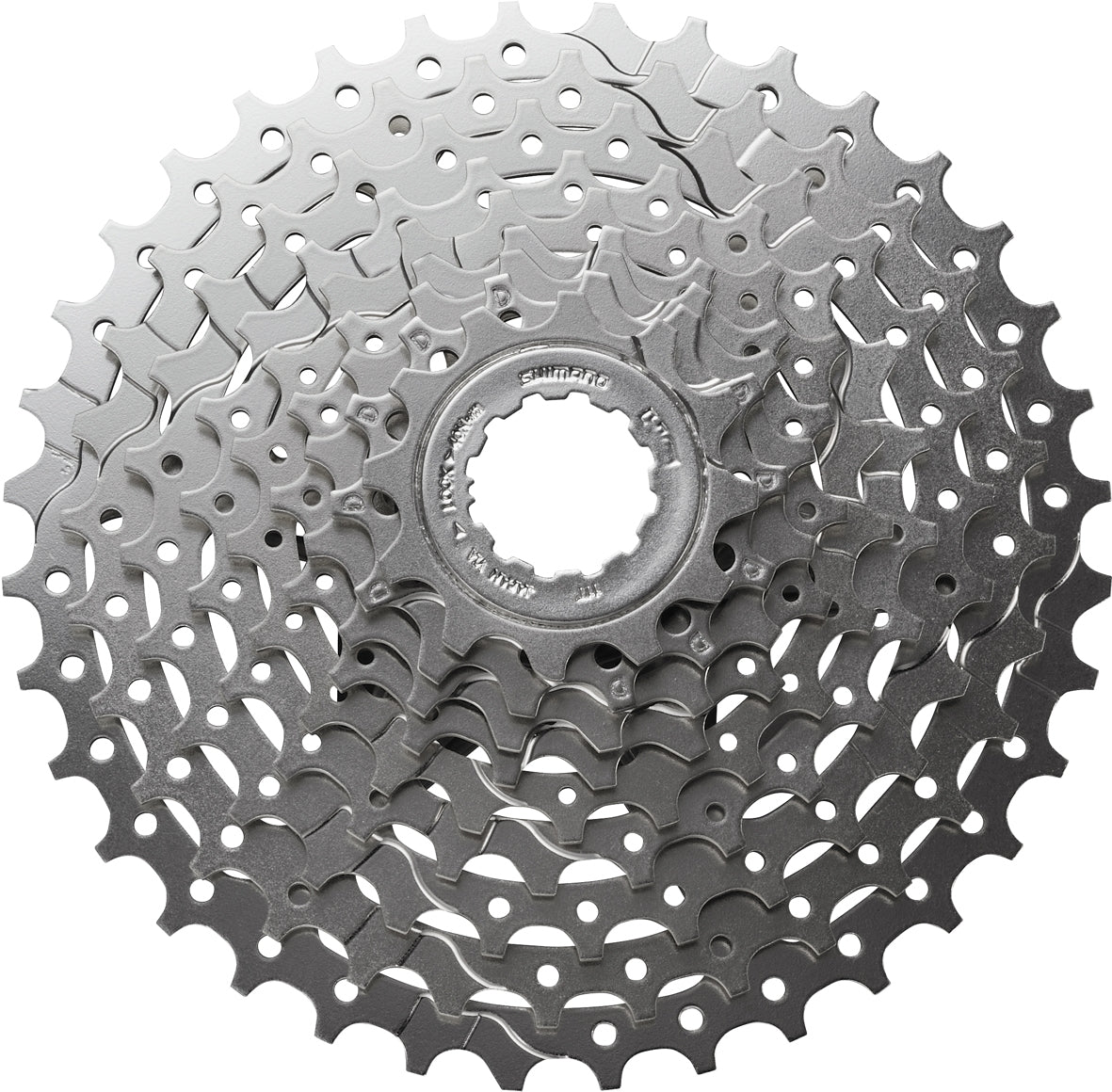 Shimano CS-HG400 Alivio 9 Speed Bike Cassette 11-25T Hyperglide - Silver