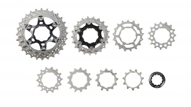 Shimano CS-R8000 Aluminium 11-28T Ultegra 11 Speed Bike Cassette - Silver