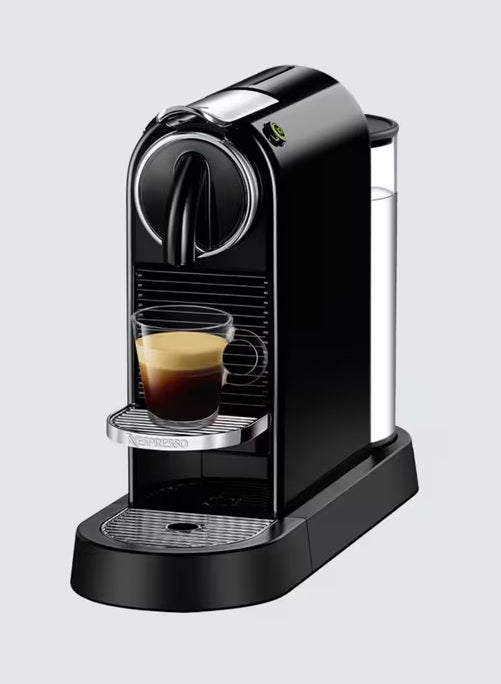 Nespresso CitiZ EN167.B 1L Coffee Capsule Pod Machine by De'Longhi - Black