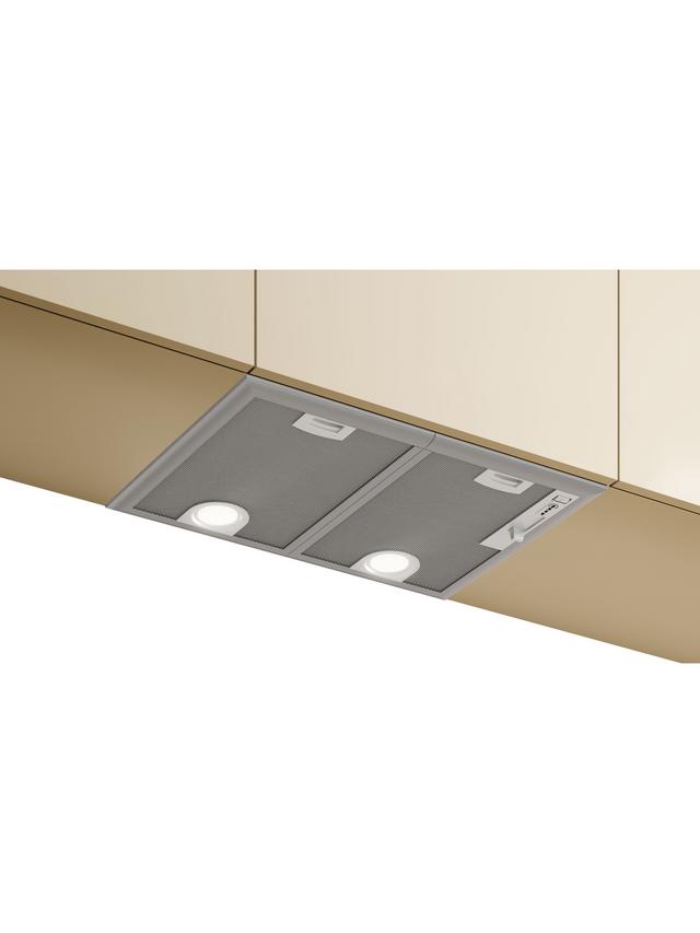 Neff N30 D5655X2GB 53cm LED Extractor 3-Speed Canopy Cooker Hood - Silver