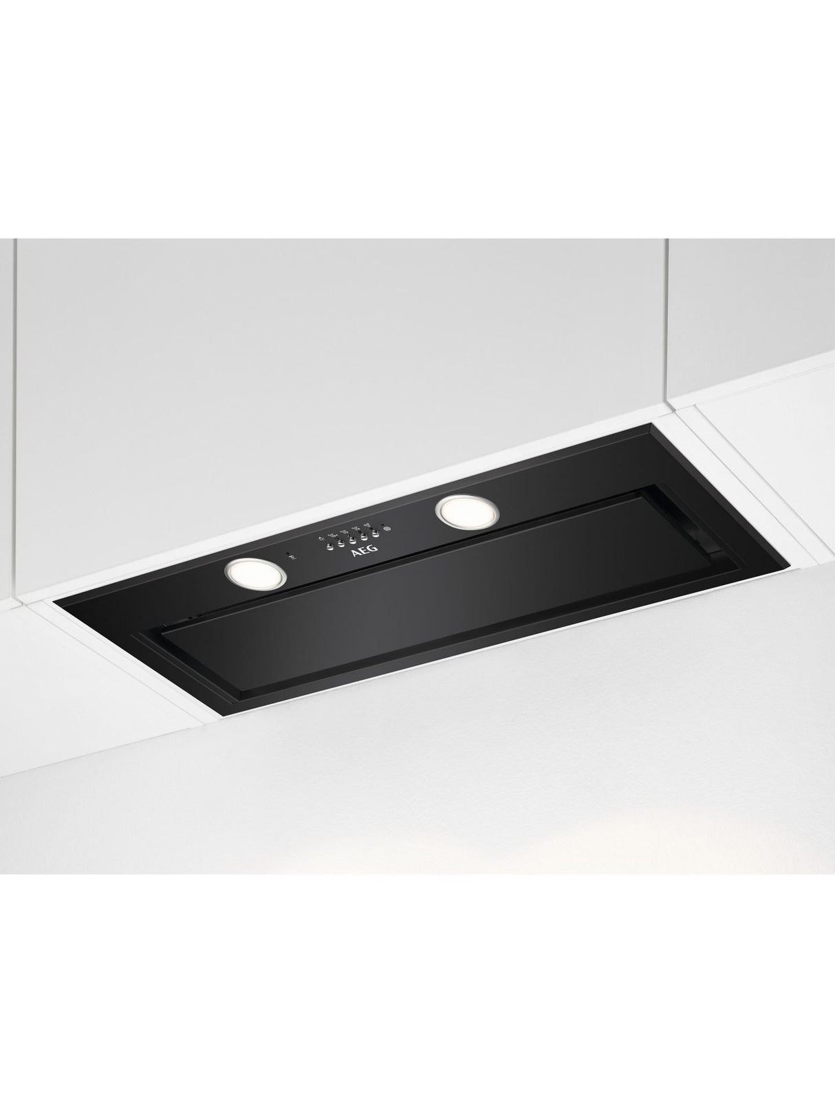 AEG DGE5861HB 62dB Kitchen Canopy Cooker Hood H33.1 x W77 x D30cm - Black