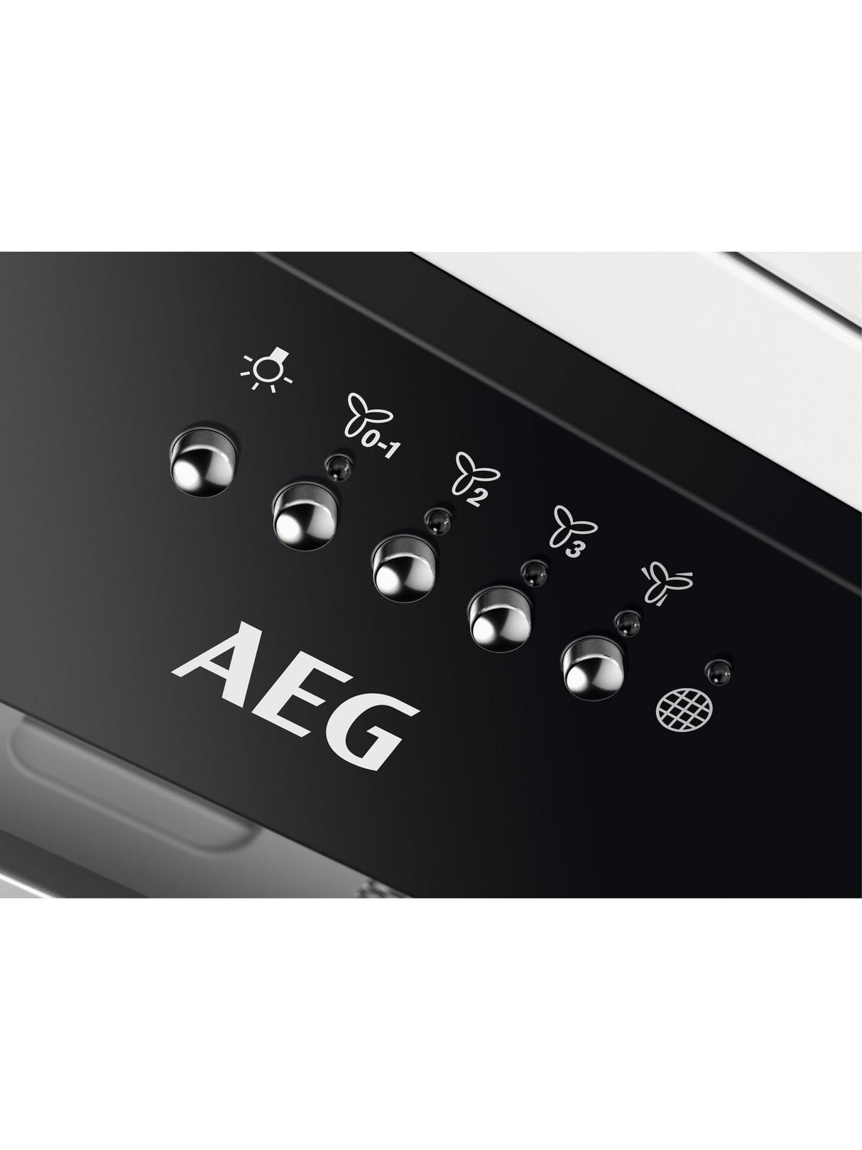 AEG DGE5861HB 62dB Kitchen Canopy Cooker Hood H33.1 x W77 x D30cm - Black