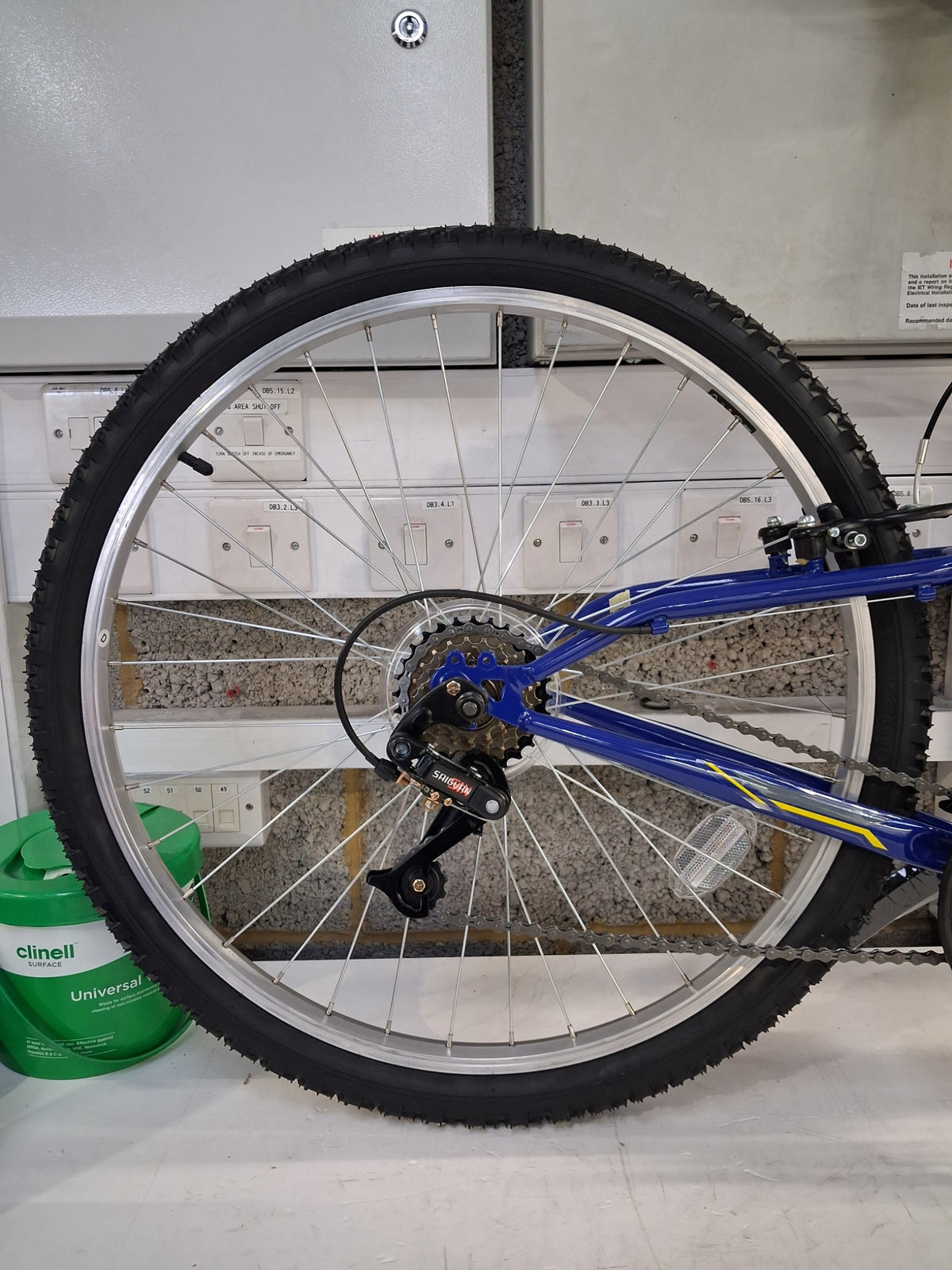Indi FS 1 Mens MTB 18 Speed Full Suspension Mountain Bike - Blue - Medium