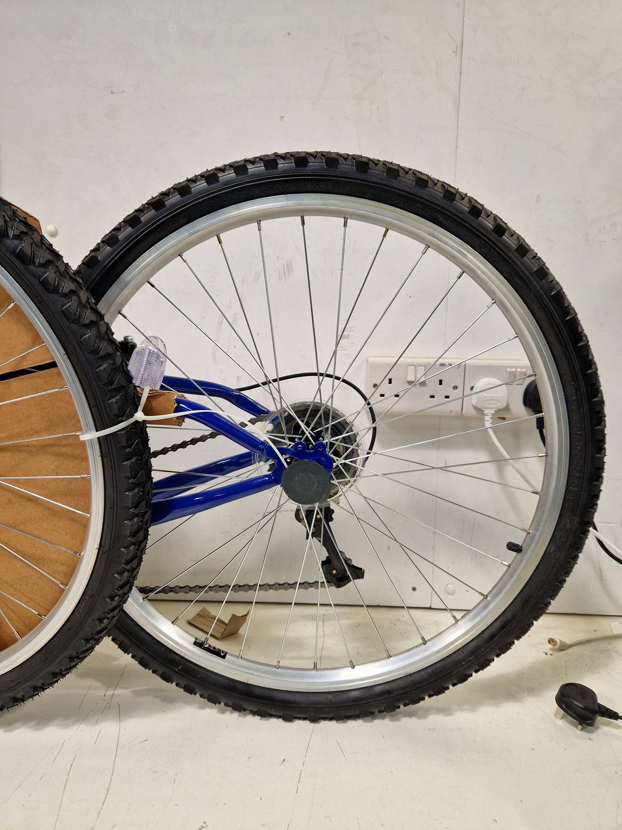 Indi FS 1 Mens MTB 18-Speed Full Suspension Mountain Bike - Medium 18'' Blue
