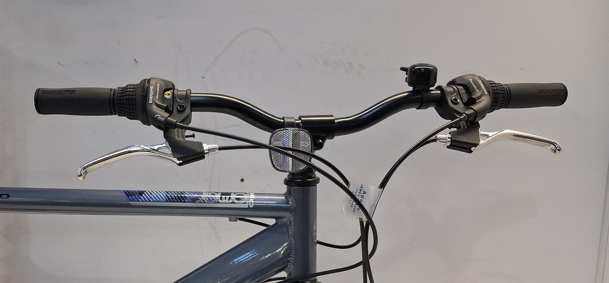 Apollo Jewel Womens 18-Speed Mountain Bike - Silver/Blue - Large 20'' Frame