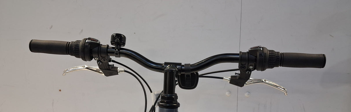 Apollo Jewel Womens 18-Speed Mountain Bike - Silver/Blue - Large 20'' Frame