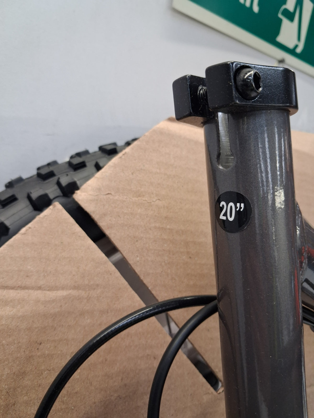 Apollo Spiral Women's Full Suspension Mountain Bike - Grey/Black - Large 20"