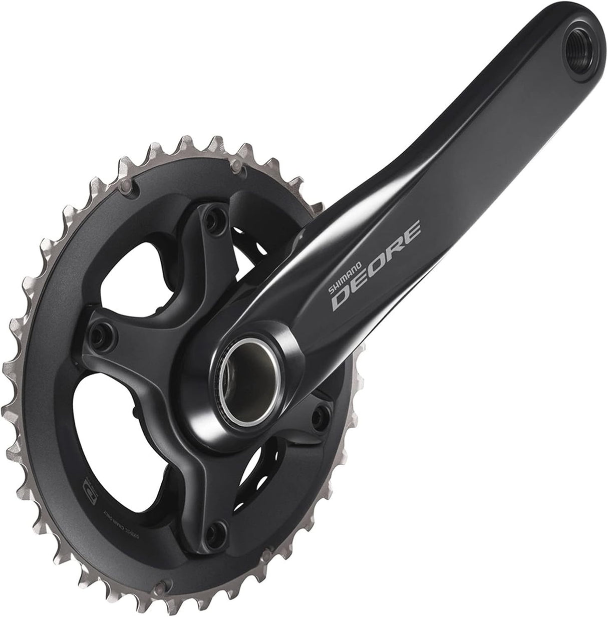 Shimano Bike Spares Deore M6000 38/28T 10 Speed 175mm MTB Chainset - Black