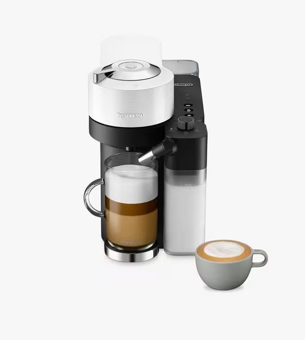 Nespresso by De'Longhi ENV300 Vertuo Lattissima Pod Coffee Machine - White