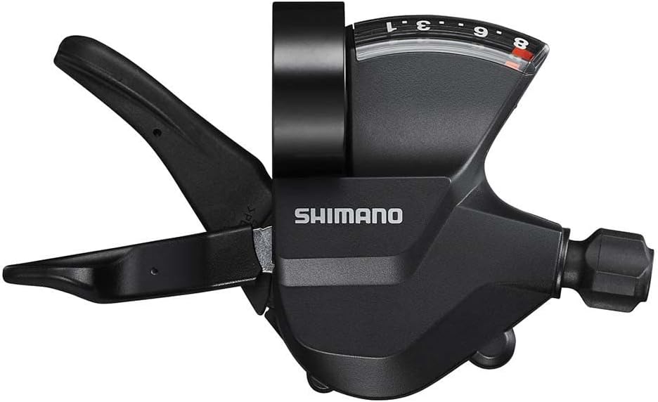 Shimano Altus SL-M315 3x8-Speed Optical Display Gear Shifter Set - Black