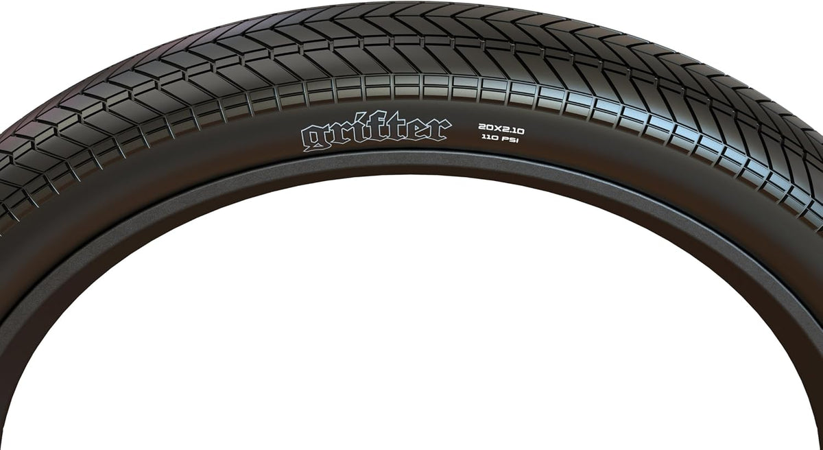 Maxxis Grifter 20x2.30 120TPI EXO Dual Compound Folding BMX Tyre - Black
