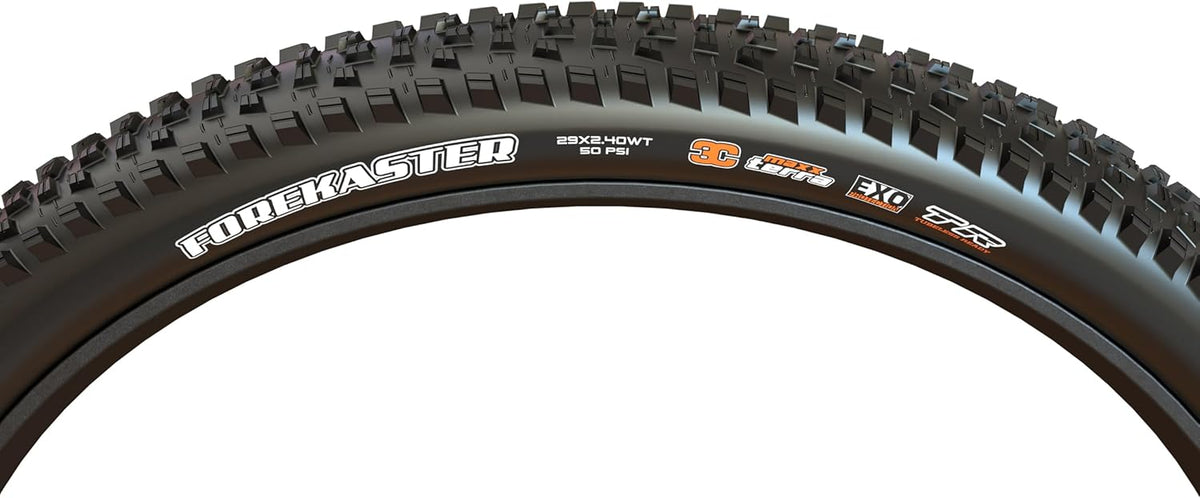 Maxxis Forekaster 29 x 2.60 Dual Compound EXO Tubeless Folding Tyre - Black