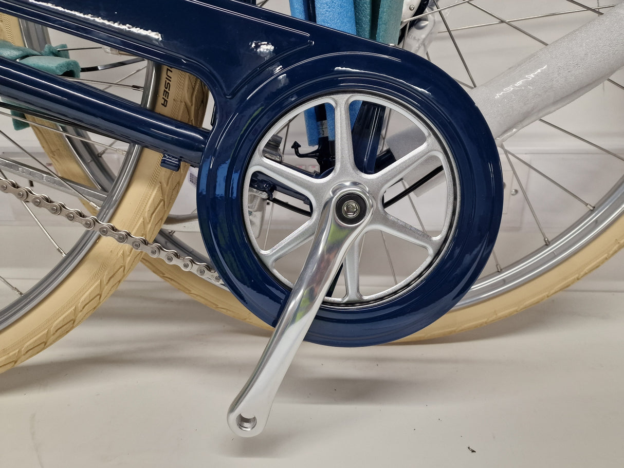 Pashley Briton Mens 5-Speed Classic City/Commuter Bike - Oxford Blue - 20.5"