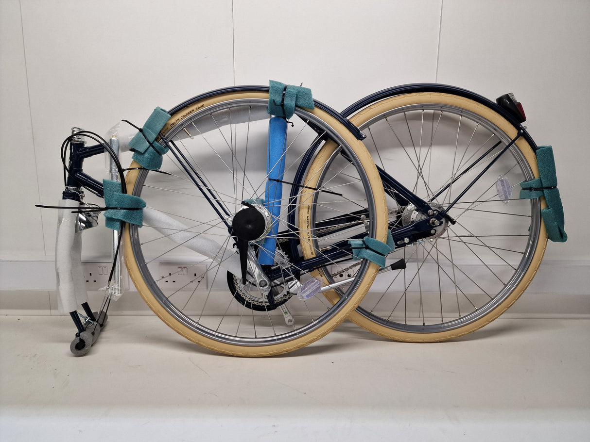 Pashley Briton Mens 5-Speed Classic City/Commuter Bike - Oxford Blue - 20.5"