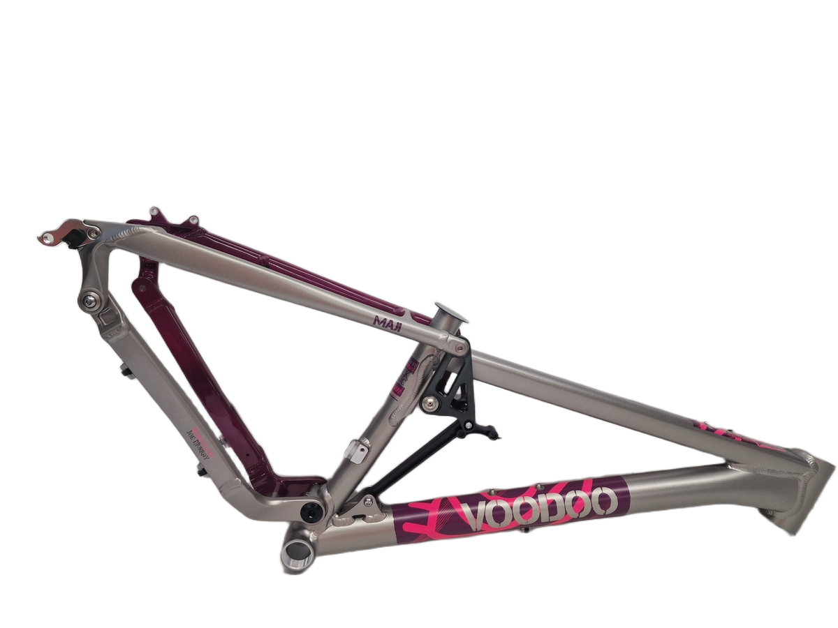 Voodoo Maji 2015 Women's Mountain Bike Alloy Frame Only - Grey/Purple - 16''