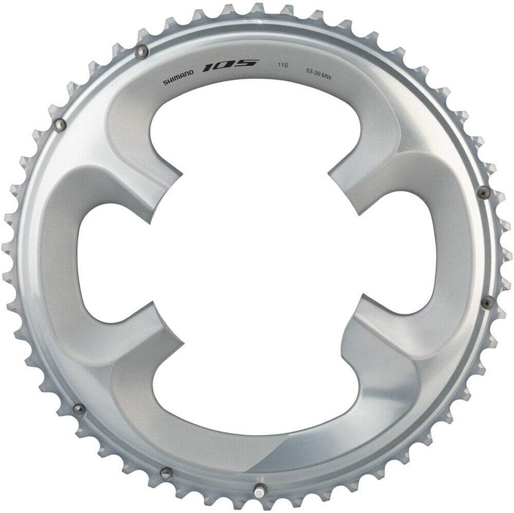 Shimano 105 FC-5800 50T-MA Compact Double Road Bike Outer Chainring - Silver
