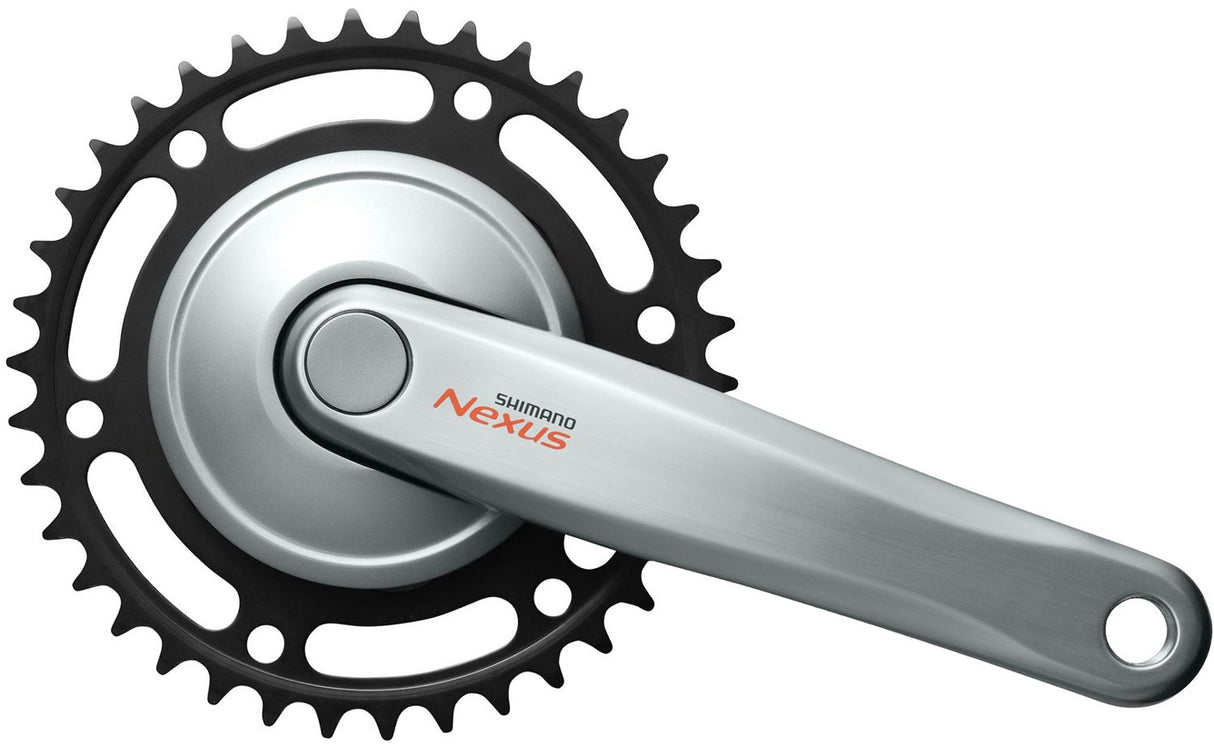 Shimano Nexus Bike Parts FC-C6000 Single Chainwheel 170mm 38T - Silver