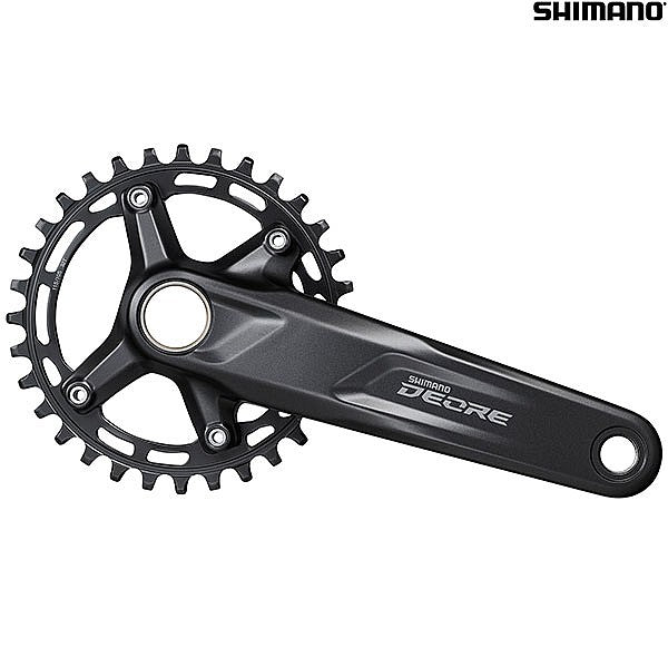Shimano FC-M5100-1 Left-Hand Crank Arm MTB 170mm 1x11 Speed Alloy - Black