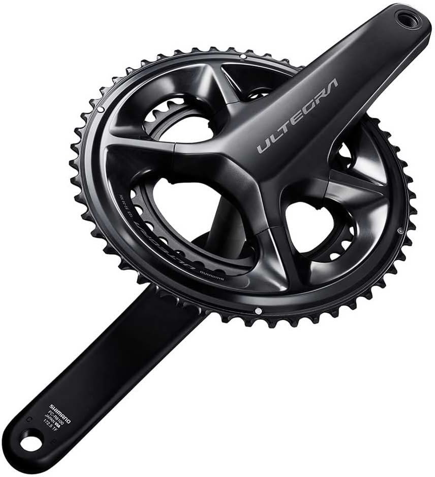 Shimano Ultegra FC-R8100 Chainset 172.5mm 52/36T 12 Speed Road Bike - Black